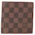 Louis Vuitton Porte Billets Cartes Credit Monnaie Geldbörse Canvas Kurze Geldbörse N61665 in guter Kondition Leinwand  ref.1332989