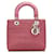 Dior Lady Dior Pink Leinwand  ref.1333078