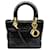Dior Lady Dior Black Leather  ref.1333185