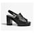 Chanel Lamb Leather Black Sandals NEW  ref.1333204