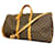 Louis Vuitton Keepall Bandouliere 60 Marrom Lona  ref.1333212