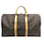 Louis Vuitton Keepall 50 Marrom Lona  ref.1333236
