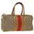 GUCCI GG Canvas Sherry Line Hand Bag Beige Red Brown 000 0846 auth 70123 Cloth  ref.1333322