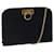 Salvatore Ferragamo Gancini Chain Shoulder Bag Leather Navy Auth yk11715 Navy blue  ref.1333370