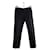 Céline Wide cotton pants Black  ref.1333442