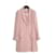 Ensemble Chanel SS1997 Coat and Dress Tweed Silk Pink US10  ref.1333521