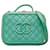 Chanel Vanity Verde Couro  ref.1333624