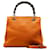 Gucci Bamboo Cuir Orange  ref.1333651