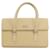 Burberry Bege Couro  ref.1333700