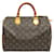 Louis Vuitton Speedy 30 Brown Cloth  ref.1333705