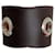 Autre Marque Hermes Brown Leather Grommet Cuff Bracelet  ref.1333963