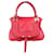 Chloé Bolso satchel mediano de cuero Chloe Marcie en rojo frambuesa Roja  ref.1333999