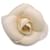 Chanel Vintage Beige Silk Canvas Flower Brooch Pin Camelia Camellia Cloth  ref.1334202