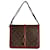 Louis Vuitton vintage Rond Point shoulder bag Brown Cloth  ref.1334205