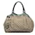 Gucci Brown GG Canvas Sukey Tote Blue Beige Leather Cloth Pony-style calfskin Cloth  ref.1334305