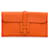 Hermès Orange Swift Jige Elan 29 Leather Pony-style calfskin  ref.1334320