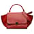 Céline Celine Red Medium Trapeze Bag Leather Pony-style calfskin  ref.1334338