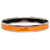 Hermès Orange Caleche Narrow Enamel Bangle Silvery Metal  ref.1334363
