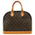 Louis Vuitton Alma Brown Cloth  ref.1334593