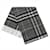 BURBERRY Giant Check cashmere scarf new 100% Grey  ref.1334606