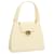 GIVENCHY Hand Bag Leather White Auth bs13388  ref.1334675
