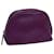 GUCCI Guccissima GG Canvas Pouch Leather Purple 272366 Auth hk1243  ref.1334677