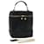VERSACE Vanity Hand Bag Leather Black Auth am6048  ref.1334682