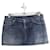 Prada Cotton mini skirt Blue  ref.1334734