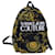 Gianni Versace Backpack Nylon Black Yellow Auth am6058  ref.1334748