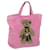 PRADA Hand Bag Nylon Pink Auth yk11651  ref.1334783