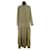 Autre Marque Cotton dress Khaki  ref.1334811