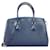 Louis Vuitton Soufflot Azul Couro  ref.1334938