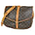 Louis Vuitton Saumur 35 Brown Cloth  ref.1334964