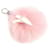Fendi Pompon charm Pink Fur  ref.1334988