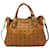 MCM 2Way Kordelzug Umhängetasche Large Crossbag Tasche Bag Drawstring Shopper Cognac  ref.1335066