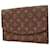 Louis Vuitton Pochette Rabat Brown Cloth  ref.1335080