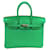 Hermès HERMES BIRKIN 25 Green Leather  ref.1335089