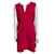 Diane Von Furstenberg DvF Fleur Jersey-Kleid in Fuchsia Fuschia Viskose  ref.1335125