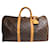 Louis Vuitton Keepall 50 Brown Cloth  ref.1335132