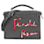 Fendi Peekaboo Grigio Pelle  ref.1335207