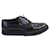 Prada Chaussures à lacets en cuir Noir  ref.1335257