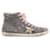 Golden Goose Leather sneakers Grey  ref.1335261
