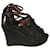 GIVENCHY Sandalias T.UE 40 Cuero Negro  ref.1335303