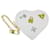 Louis Vuitton Love Lock Heart Monedero Estuche para monedas de cuero M63996 En muy buenas condiciones  ref.1335485