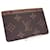 Louis Vuitton Porte Cartes Tarjetero de lona simple M61733 En muy buenas condiciones Lienzo  ref.1335491