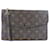 Louis Vuitton Double Mule Canvas Shoulder Bag M51815 in Excellent condition Cloth  ref.1335526