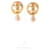 CHANEL  Earrings T.  gold plated Golden Gold-plated  ref.1335609