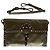 Borsa Prada in raso con borchie taupe - vista 5