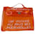Hermès HERMES Vinyl Kelly Hand Bag Vinyle Orange Auth 68778  ref.1335785