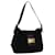 FENDI Mamma Baguette Shoulder Bag Suede Black Auth yk11454  ref.1335813